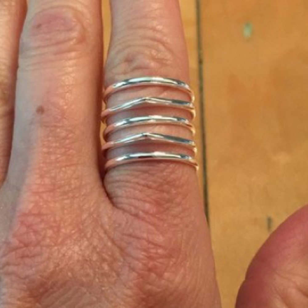 Stella and Dot Ring, worn twice